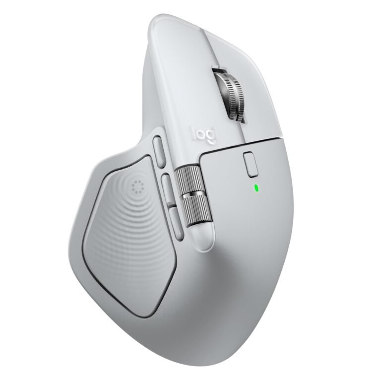 Logitech MX Master 4 WH, sidabrinė