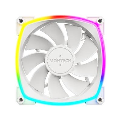 Montech 120MM RX120 PWM, balta