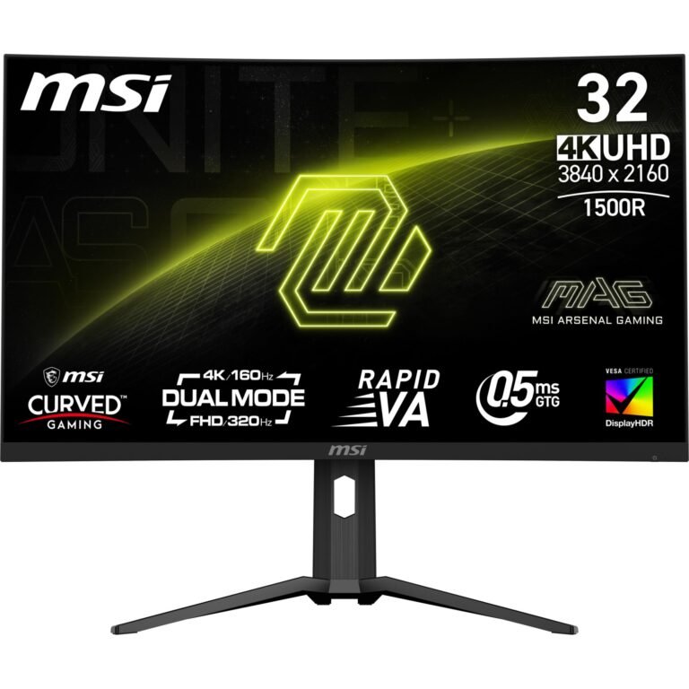 MSI MAG 321CUPDF 31.5" Gaming/Curved/4K