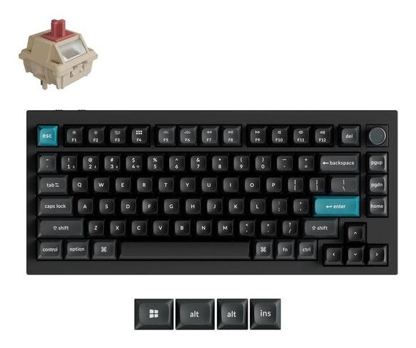 Keychron Q1 Ultra, juoda (Q1U-M1)