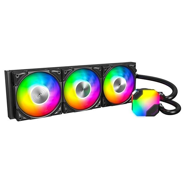 Montech Hyperflow ARGB 360 (B), juoda
