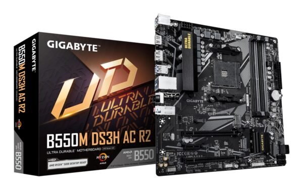 Gigabyte B550 AM4 DDR4 (B550M DS3H AC R2)