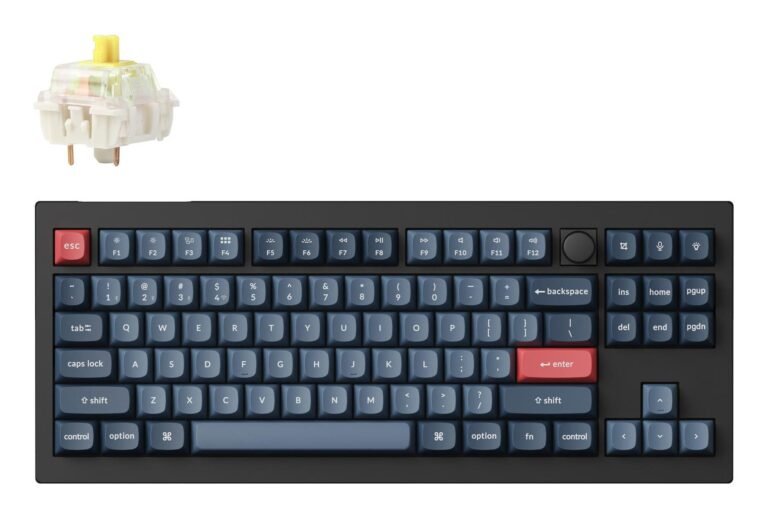 Keychron V3 MAX RGB Carbon, juoda