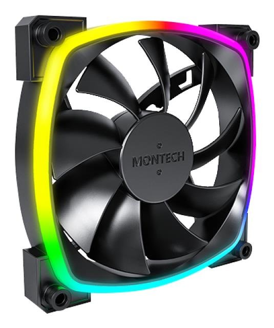Montech 120MM (AX120 PWM BLACK 3 IN 1)