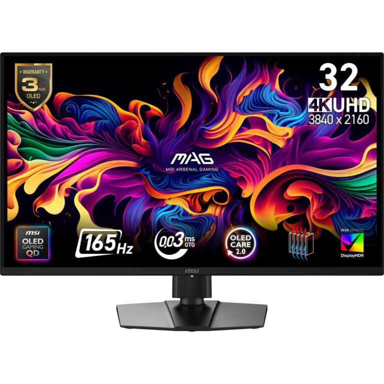 MSI MAG 322UP QD-OLED E16 31.5" 4K Ultra HD