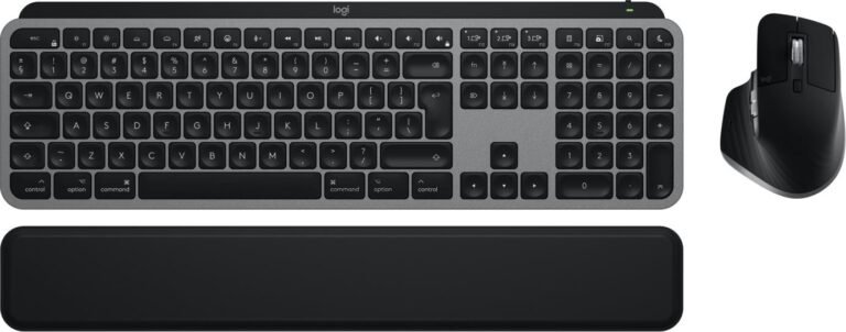 Logitech +Mouse Combo Mxkeys S, pilka