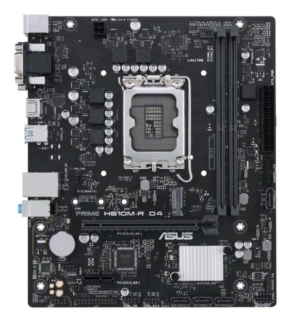 ASUS H610 LGA1700 Micro-ATX DDR4 (PRIMEH610M-RD4-SI)