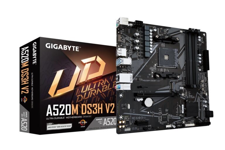 Gigabyte A520 AM4 Micro-ATX DDR4 (A520MDS3HV2)