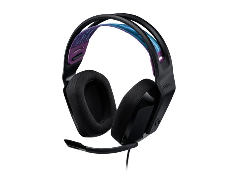Logitech Gaming G335, juoda