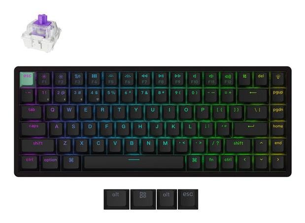 Keychron K2 HE, juoda
