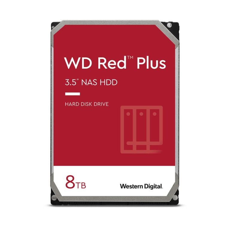 Western Digital Red Plus 8TB 3,5" 5640 rpm