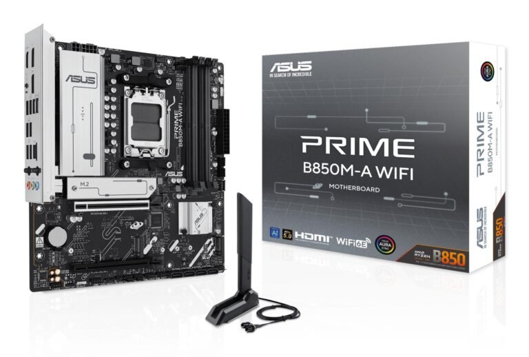 ASUS B850 AM5 Micro-ATX DDR5 (PRIME B850M-A WIFI)