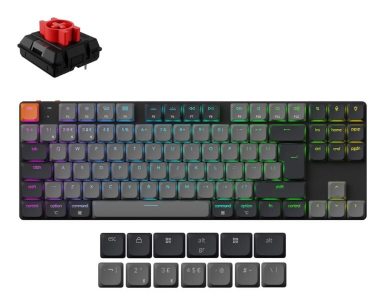 Keychron K1, juoda (K1X-A1)