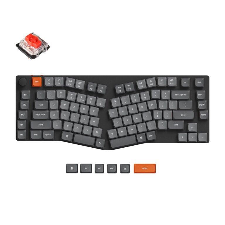 Keychron K15 MAX, juoda