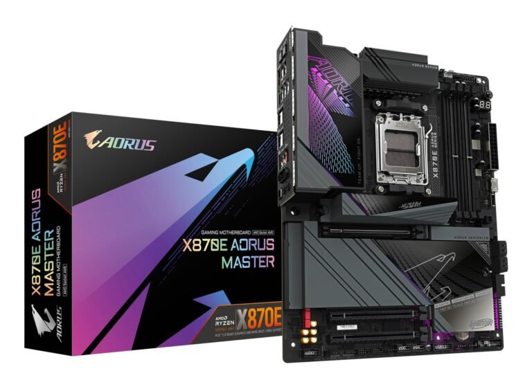 Gigabyte X870E AM5 ATX DDR5 (X870EAORUSMASTER)