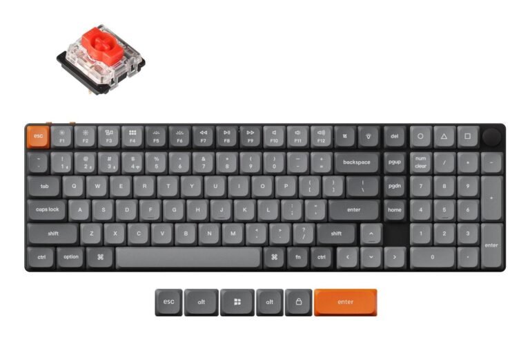 Keychron K17 MAX RGB, juoda (K17M-H1)