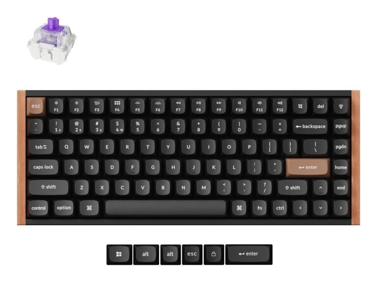 Keychron K2 HE Special ED, juoda