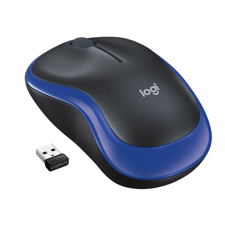 Logitech M185, mėlyna