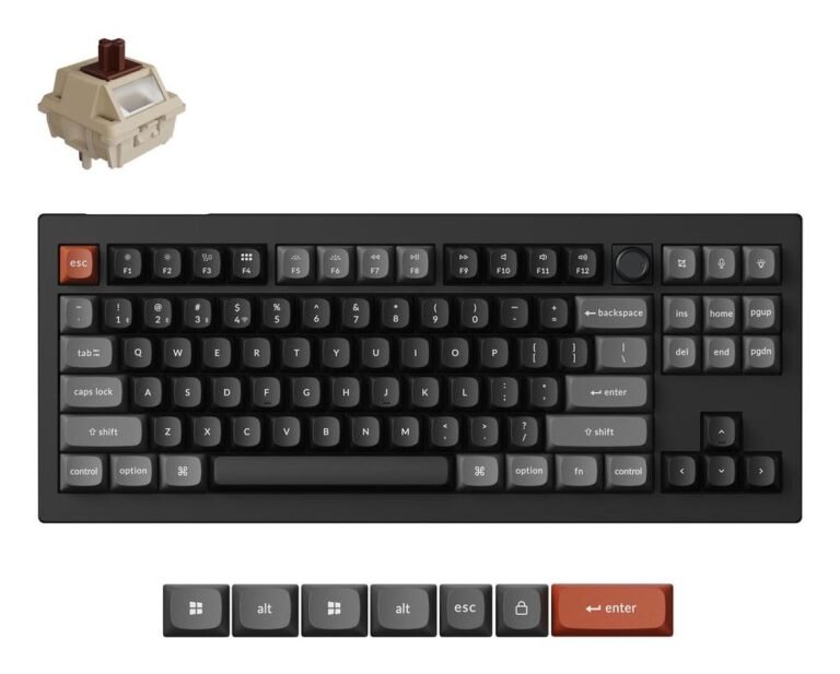 Keychron V3 Ultra, juoda (V3U-D3)