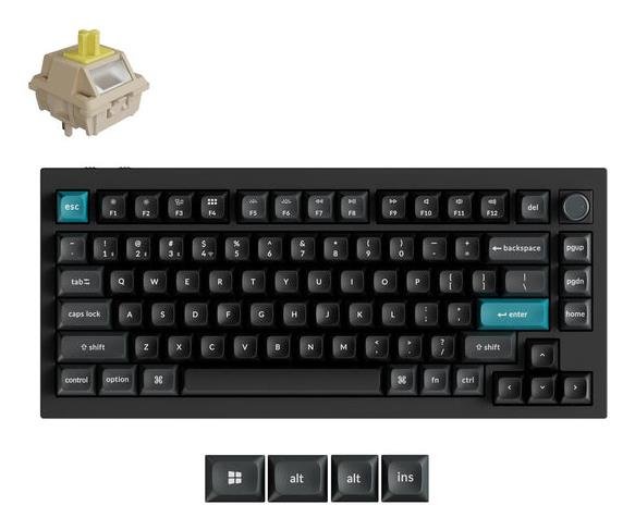Keychron Q1 Ultra, juoda (Q1U-M4)