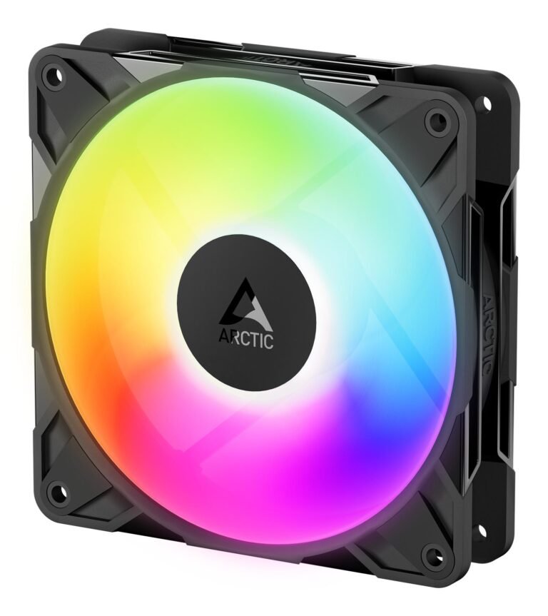 Arctic 120MM P12 PRO A-Rgb, juoda