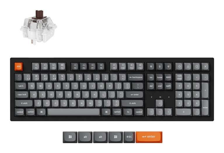 Keychron K10 MAX RGB, juoda (K10M-H3)