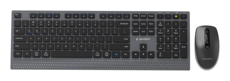 Gembird +Mouse ENG BK (KBS-WPS-02)