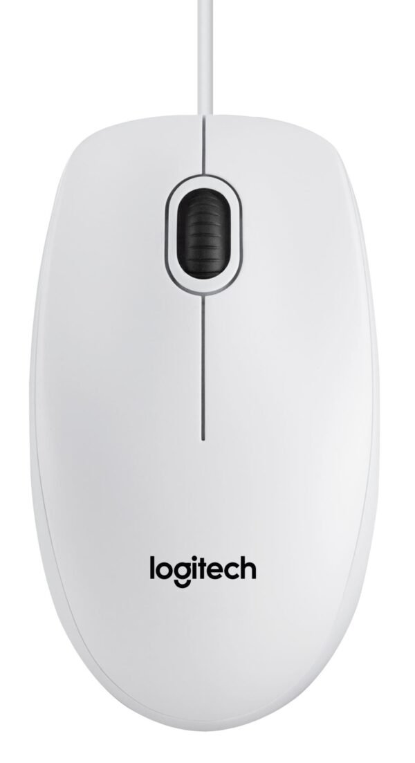Logitech B100 OEM, balta