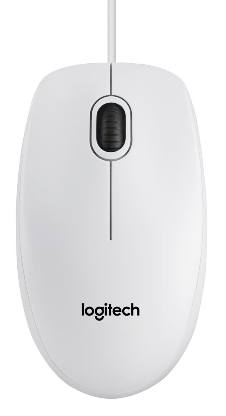 Logitech B100 OEM, balta