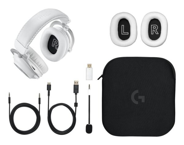 Logitech G PRO X 2 Gaming, balta