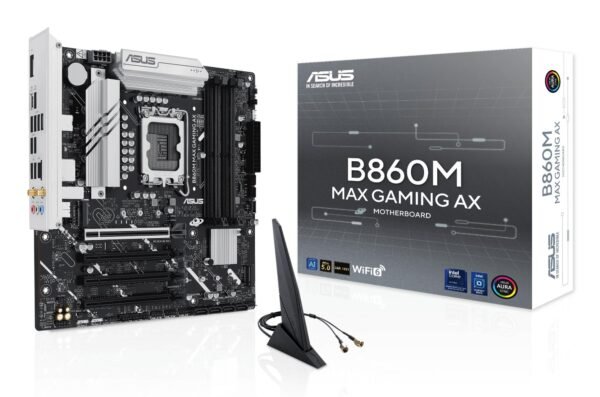 ASUS LGA1851 Micro-ATX DDR5 (B860M MAX GAMING AX)