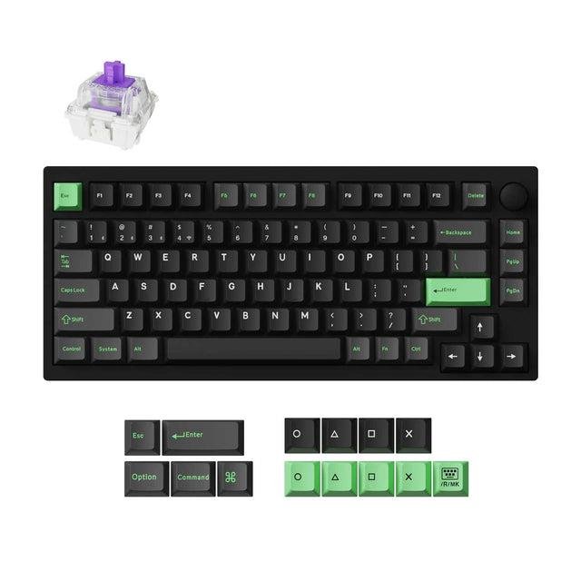 Keychron P1 HE RGB, juoda