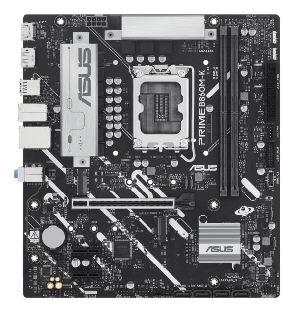 ASUS LGA1851 Micro-ATX DDR5 (PRIME B860M-K)