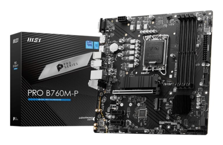 MSI LGA1700 Micro-ATX DDR5 (PROB760M-P)