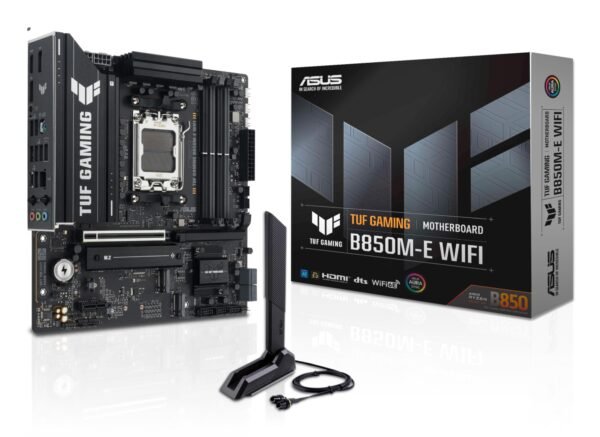 ASUS B850 AM5 Micro-ATX DDR5 (TUF GAMING B850M-E WIFI)