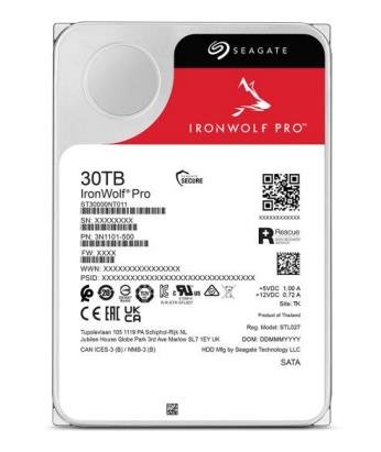 Seagate IronWolf Pro 30TB 3,5" 7200 rpm