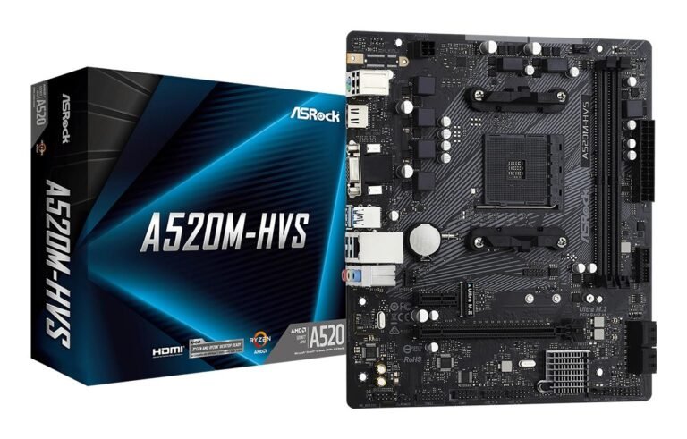 ASRock A520 AM4 Micro-ATX DDR4