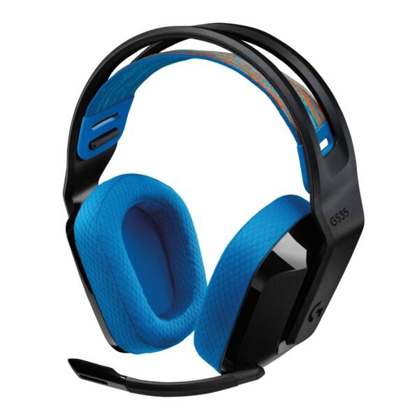 Logitech G535 Lightspeed BLUE, juoda
