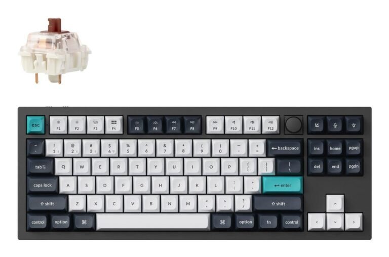 Keychron Q3 MAX RGB Carbon, juoda (Q3M-M3)