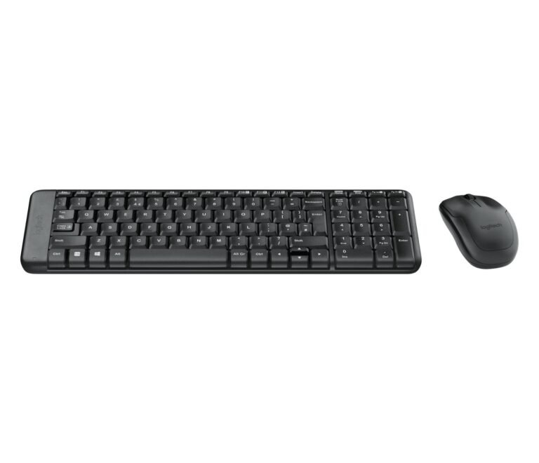Logitech Combo MK220, juoda