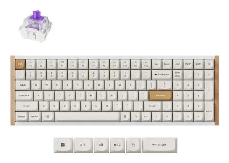Keychron K4 HE Special ED, balta