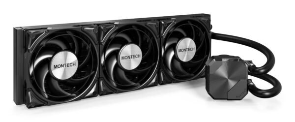 Montech Hyperflow SILENT360(B), juoda