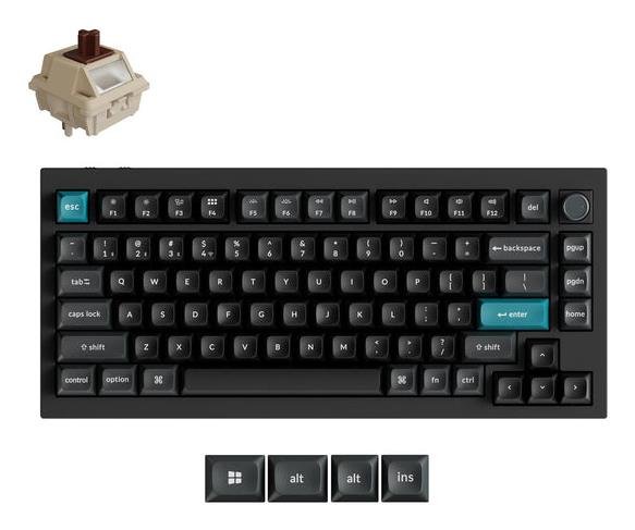 Keychron Q1 Ultra, juoda (Q1U-M3)