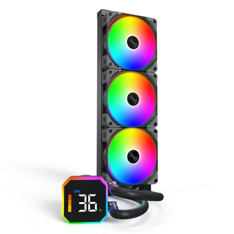 Montech Hyperflow Digital 360, juoda