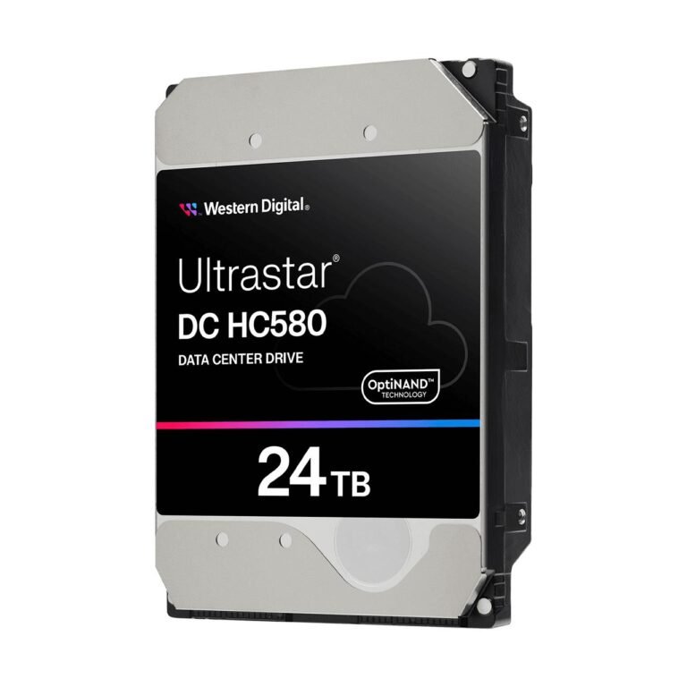 Western Digital Ultrastar DC HC580 24TB 3,5" 7200 rpm