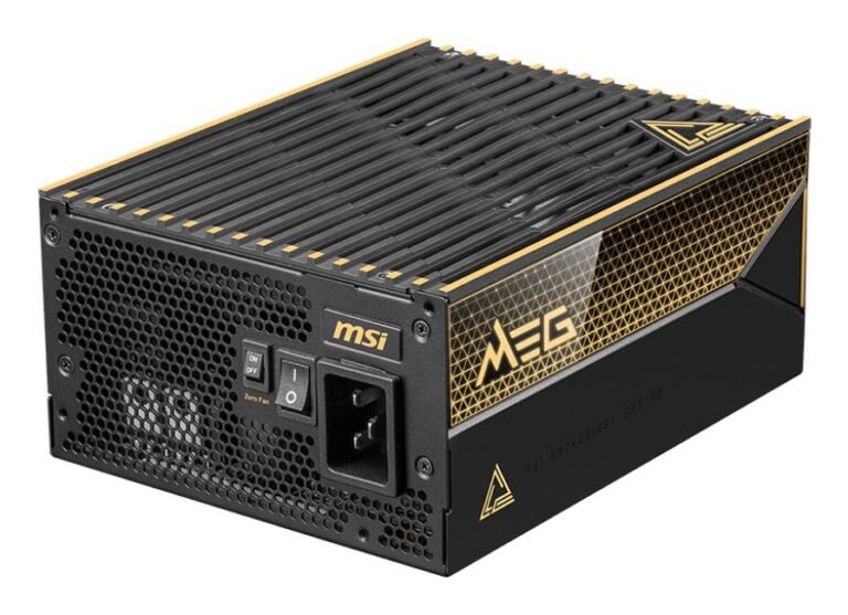 MSI MEG AI1600T PCIE5 1600 W