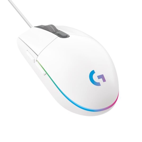 Logitech G203, balta