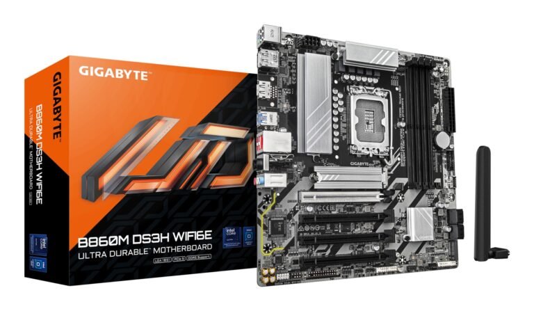 Gigabyte LGA1851 Micro-ATX DDR5 (B860M DS3H WIFI6E 1.0)