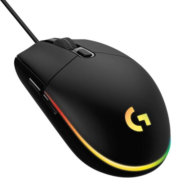 Logitech G203, juoda