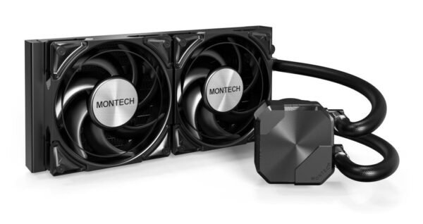 Montech Hyperflow SILENT240(B), juoda